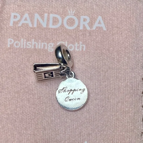 Pandora “Shopping Queen” Dangle Charm – Retired - Picture 2 of 4